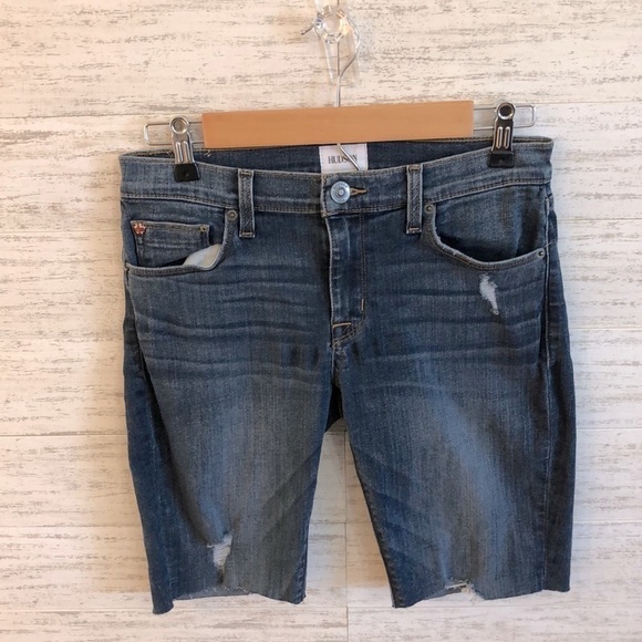 HUDSON Distressed /fringe shorts | SIZE 27 - Picture 1 of 8